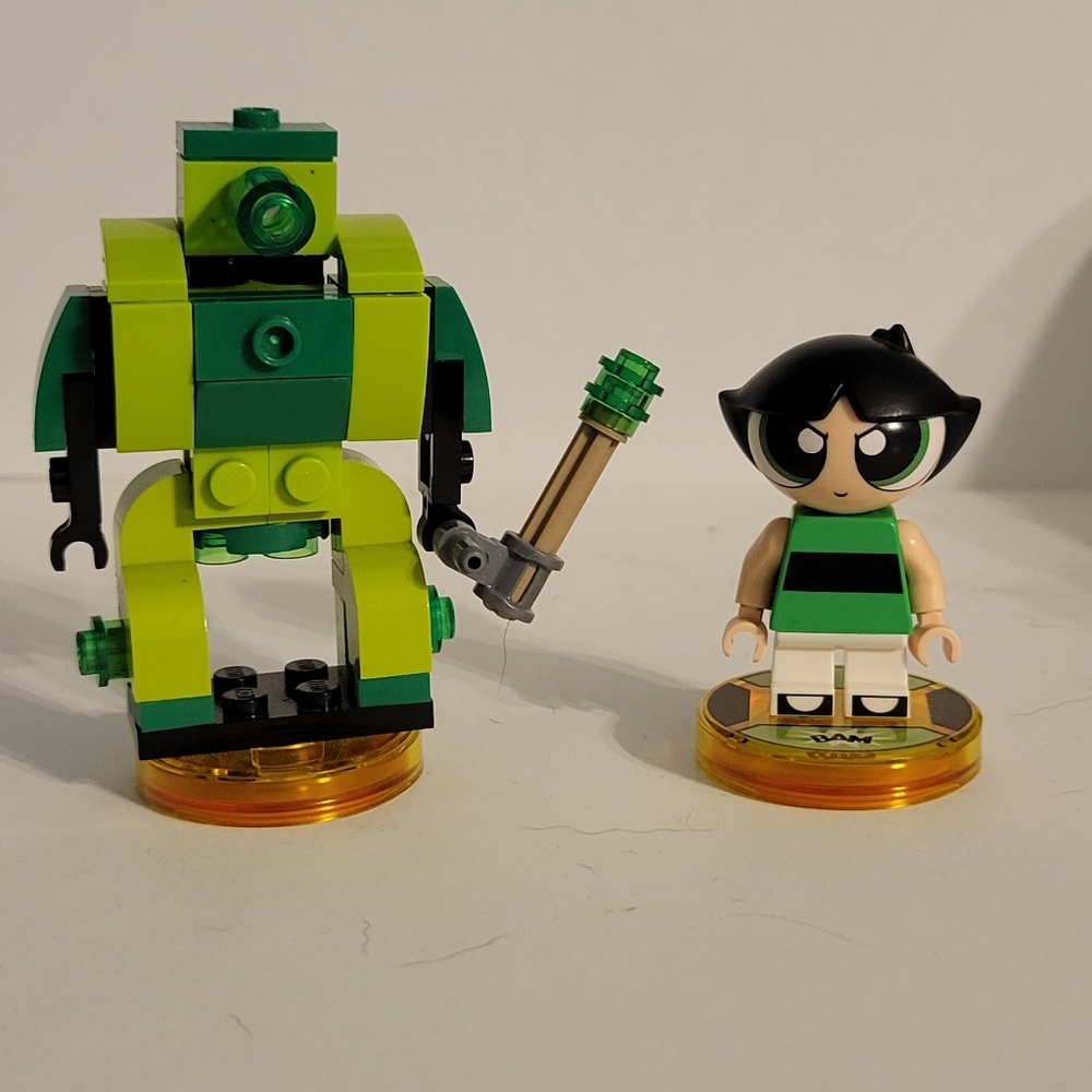GUC Powerpuff Girls Buttercup Minifigure N Mega Blast Lego Dimensions
